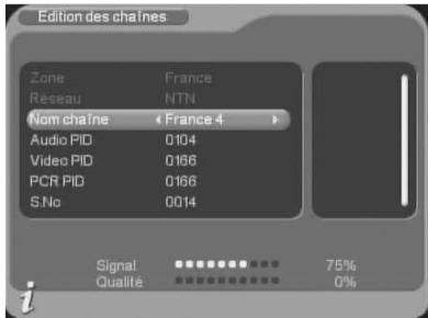 CGV PREMIO ST4WH - Changer le numéro d'une chaîne - 1