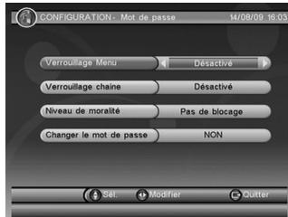 CGV ST2U - Configuration\verrouillage - 1