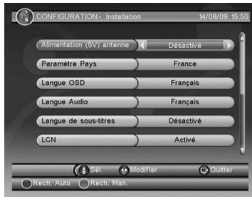 CGV ST2U - Configuration/installation - 1