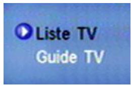 CGV PREMIO ST2U - Menu «TV - 1