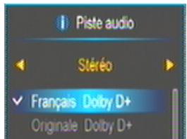CGV 70009 E-FRANSAT HD-W - Sélectionner une piste audio - 1
