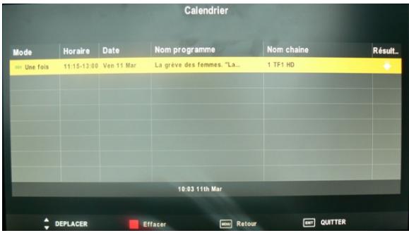 CGV APOLLO L22W11 - Supprimer un programmateur (TIMER) - 1