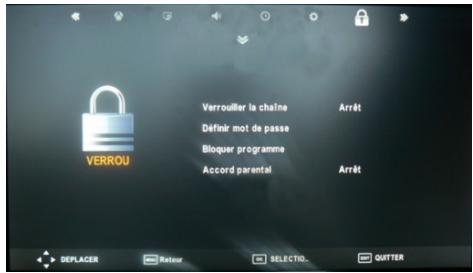 CGV APOLLO L22W11 - Menu verrou - 1