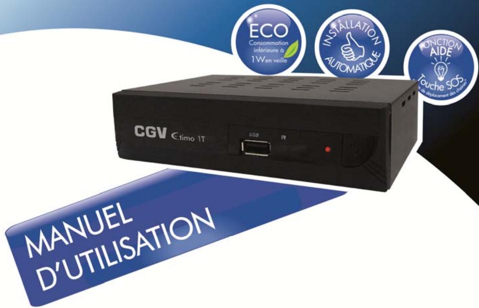 CGV ETIMO 1T - Récepteur numérique HD - 1