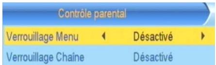 CGV ETIMO 1T - Réglages système - Contrôle parental - 1