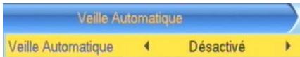 CGV ETIMO 1T - Réglages système - Veille automatique - 1