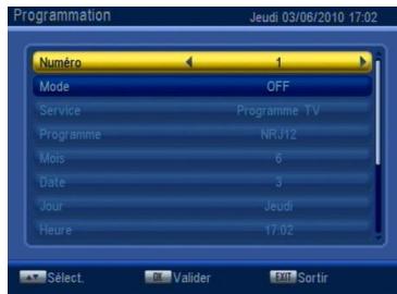CGV PREMIO STL - Réglages\programmation\programmation - 1