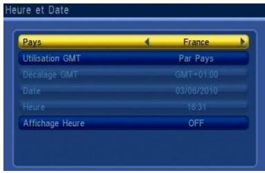 CGV PREMIO STL - Réglages\heure et date - 1