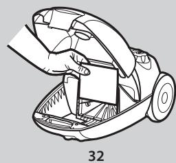TORNADO TO6441 - Remplacer le sac à poussière s-bag - 7