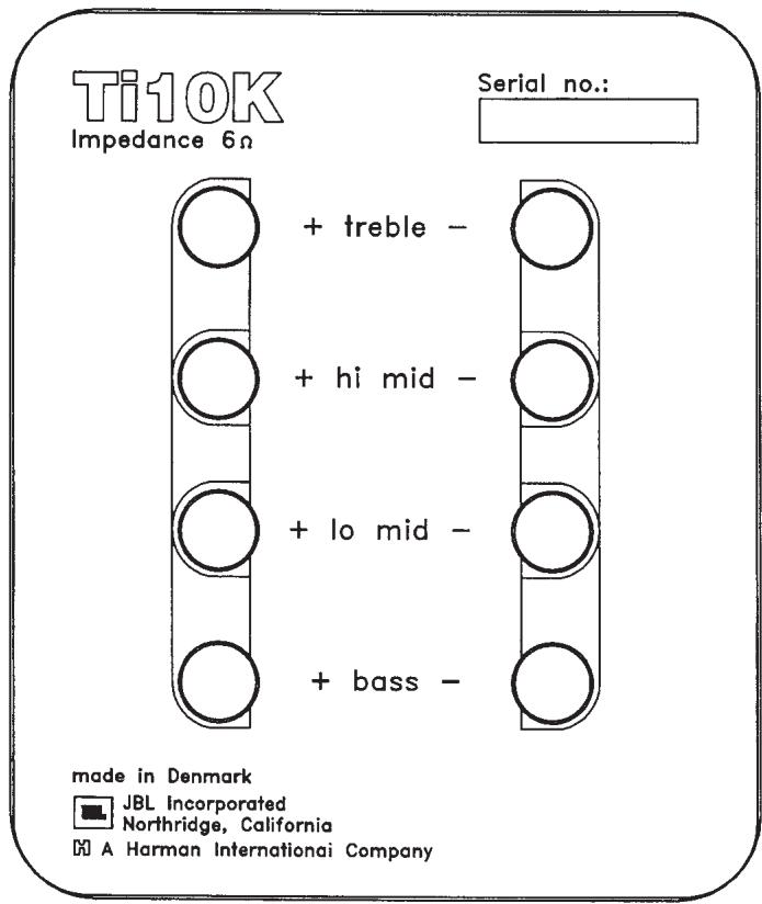 JBL TI2KBE - MULTI-WIRING - 1