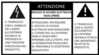 JBL ON STAGE III - istruzioni di sicurezza per jbl On Stage III - 1