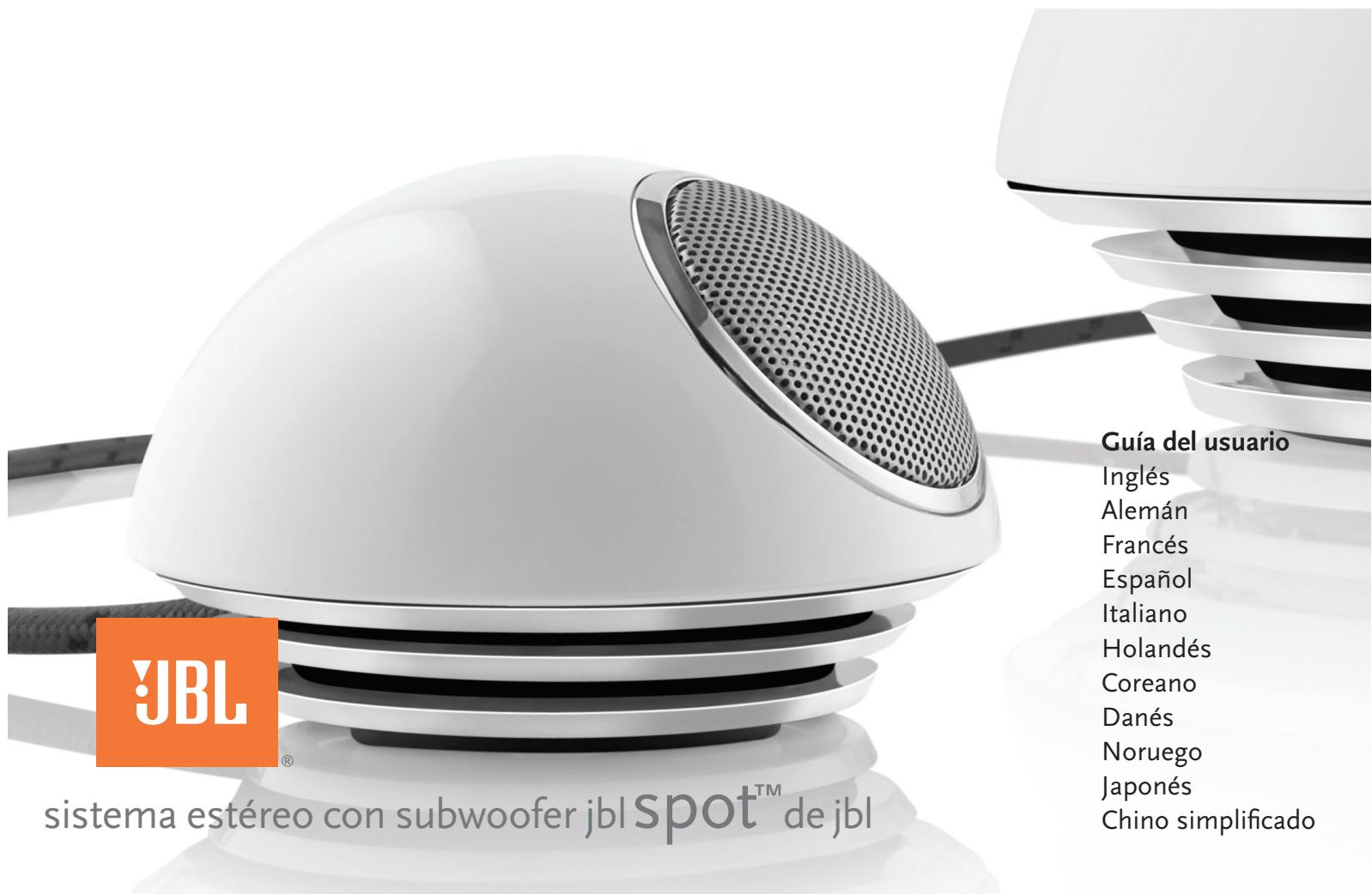 JBL SPOT - dépannage de votre système jbl spot™ - 1