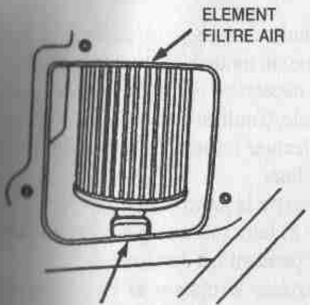 DAELIM VS125 - Element du filtre a air - 2