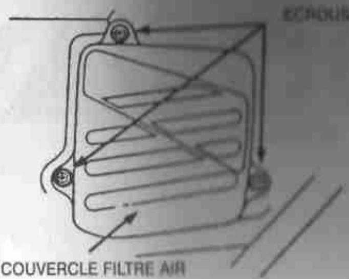 DAELIM VS125 - Element du filtre a air - 1