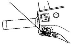 DAELIM HISTORY 125 - BOUTON DE L'AVERTISSEUR - 1