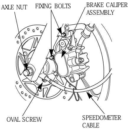 DAELIM ROADWINR - [DÉMONTAGE DE LA ROUE AVANT] - 1