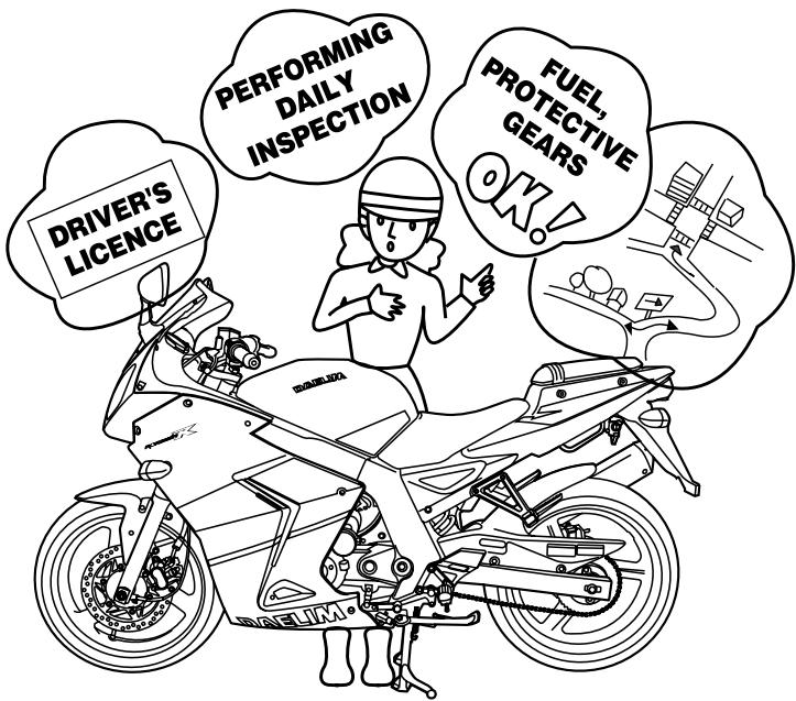 DAELIM ROADWINR - PREPARATION AVANT LE ROULAGE - 1