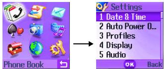 BENQ M300 - Access through number shortcuts - 2