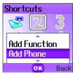 BENQ M300 - Setting Phone Number Shortcuts - 1