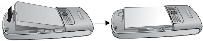 BENQ M300 - Installing the Battery - 1
