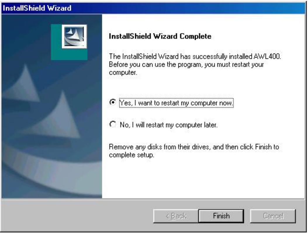 BENQ AWL-400 - Installation du pilote de péripérique (WinXP) - 8