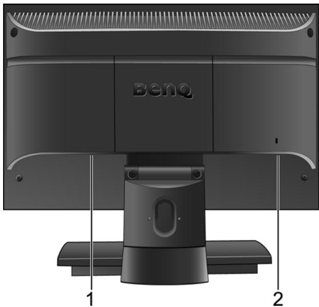 BENQ FP222WA - Présentation du moniteur - 2