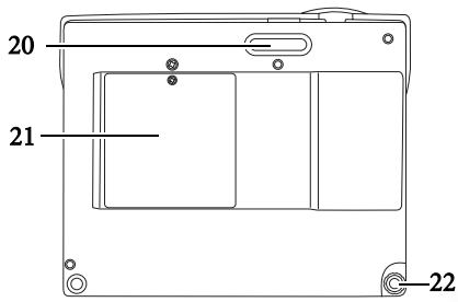 BENQ MP610 - Lower side - 1