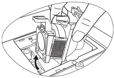 BENQ MP610 - Replacing the lamp - 8