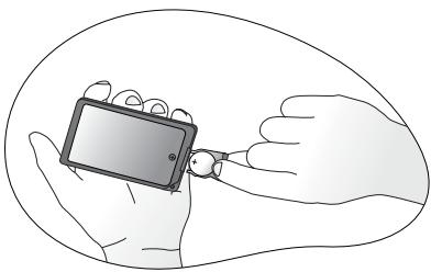 BENQ MP610 - Replacing the remote control battery - 2