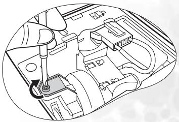 BENQ MP610 - Replacing the lamp - 11