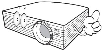 BENQ MP610 - Caution - 5