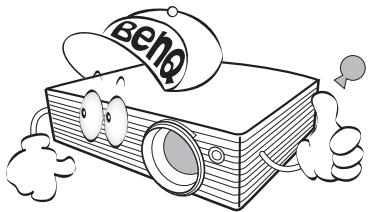 BENQ MP610 - Caution - 4