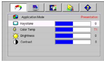 BENQ MP620 - Utilisation des menus - 3