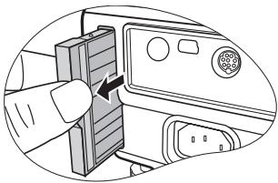 BENQ MP620 - Pour nettoyer le filtré,procédez comme suit : - 3