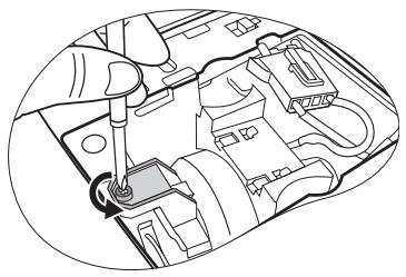 BENQ MP620 - Remplacement de la lampe - 6