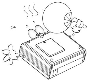 BENQ MP620 - Consignes de sécurité - 1