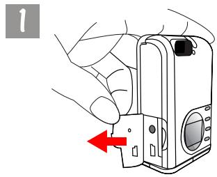 BENQ DC 1500 - Connexion du DC 1500 à un PC utilisé comme source d'alimentation. - 1