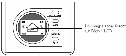 BENQ DC 1500 - Prise de vues à l'aide de l'écran LCD - 1