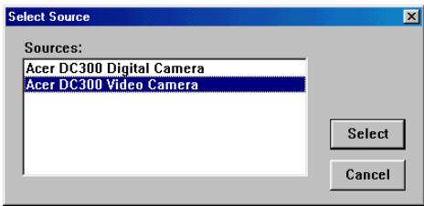 BENQ DC300 - Utilisation de Digital Camera 300 en tant queamera - 7
