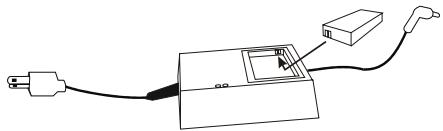BENQ DC3310 - Utiliser le chargeur pour charger la pile lithium - 2