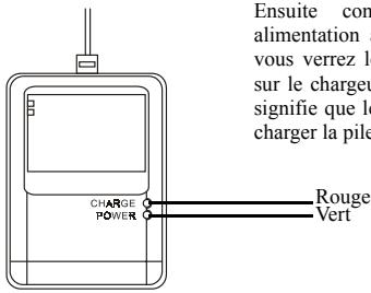 BENQ DC3310 - Utiliser le chargeur pour charger la pile lithium - 4