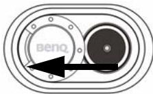 BENQ DC3310 - Connecter le DC 3310 à la TV - 1