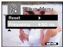 BENQ E30 - Menu Réglages - 2