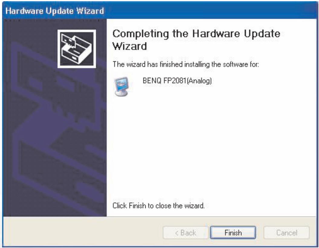 BENQ FP767 V2 - Windows XP. - 7