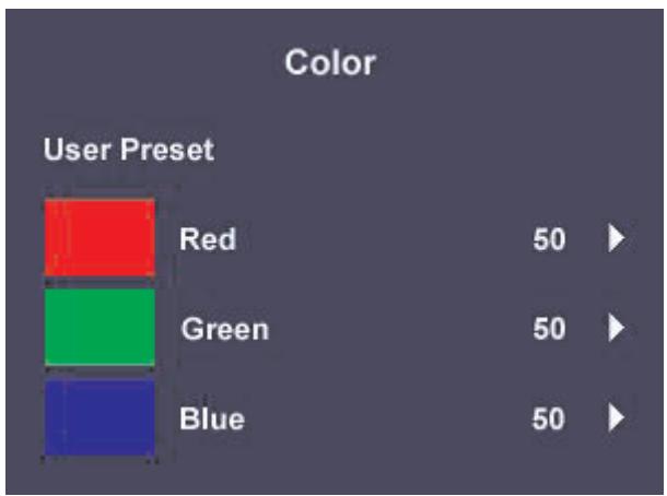 BENQ FP767 V2 - Mode Menu Principal - 11