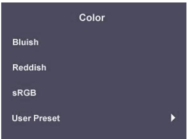 BENQ FP767 V2 - Mode Menu Principal - 10