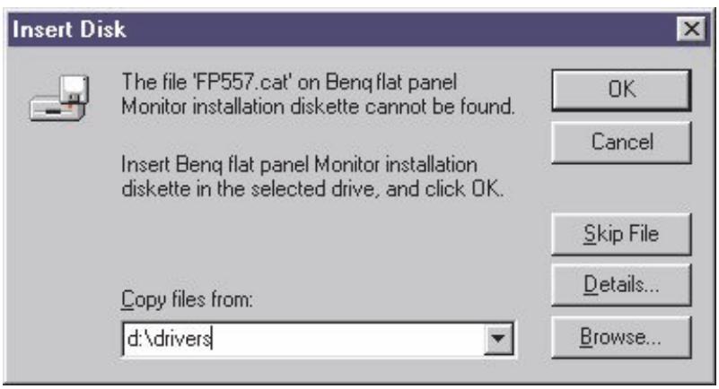 BENQ FP767 V2 - Installation logicielle du moniteur - 20