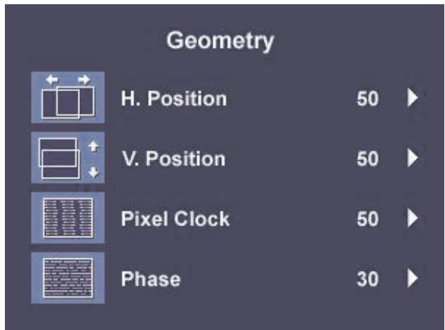 BENQ FP767 V2 - Mode Menu Principal - 5