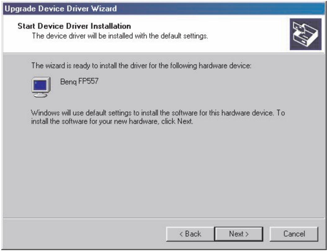 BENQ FP767 V2 - Installation logicielle du moniteur - 32