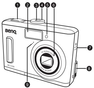 BENQ C520 - Vue avant - 1